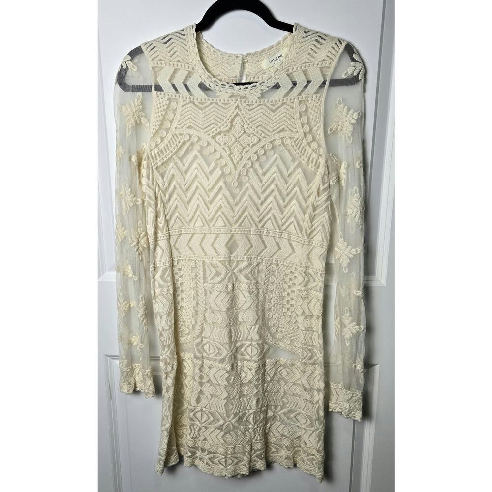 Umgee Embroidered Boho Cocktail Dress | Size Small/Med
